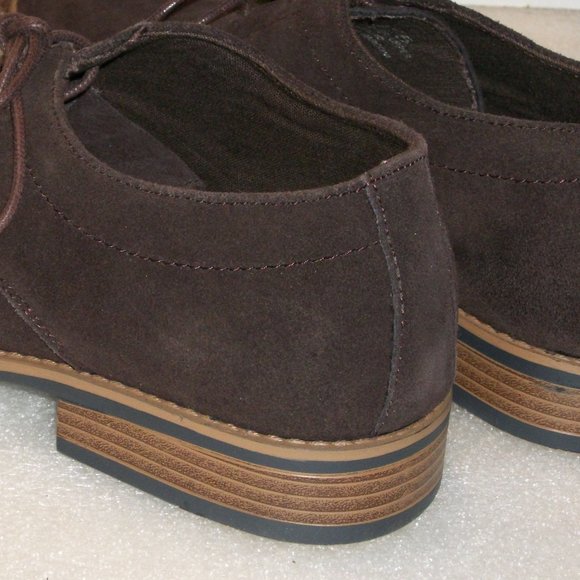 J75 JUMP 8.5 Mens Brown Suede Oxfords Shoes NWT "Marconi" - Picture 6 of 10